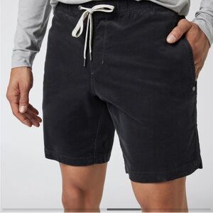 Vuori Corduroy Shorts in Rich Brown